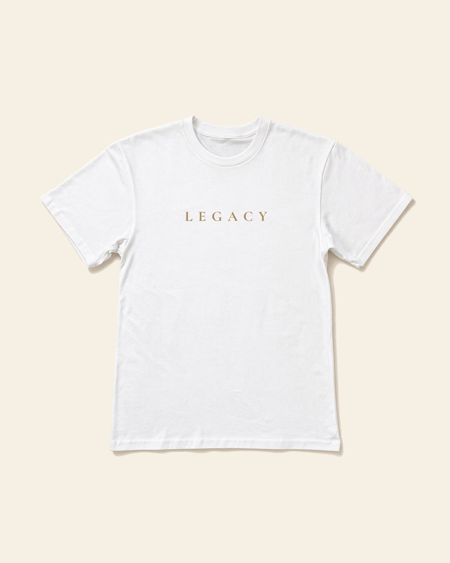 Legacy - Adult Everyday Cotton Tee, white, front