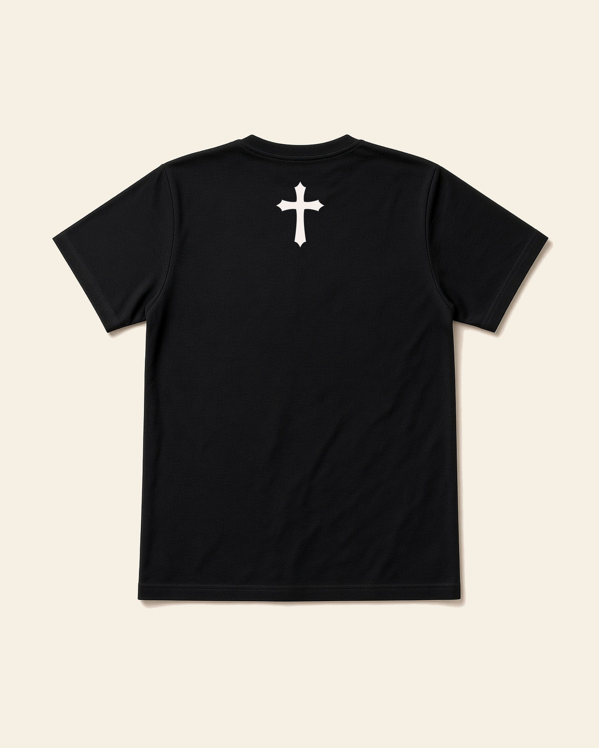 Fear No Evil - Adult Organic Bamboo Tee, black, back