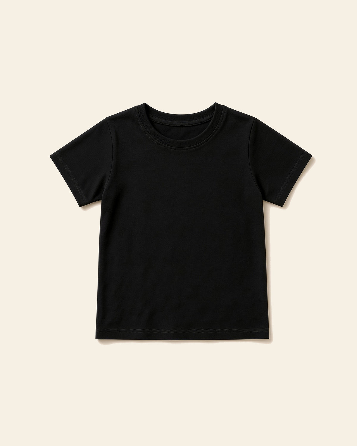 Fearless - Toddler Organic Cotton Tee, black, front