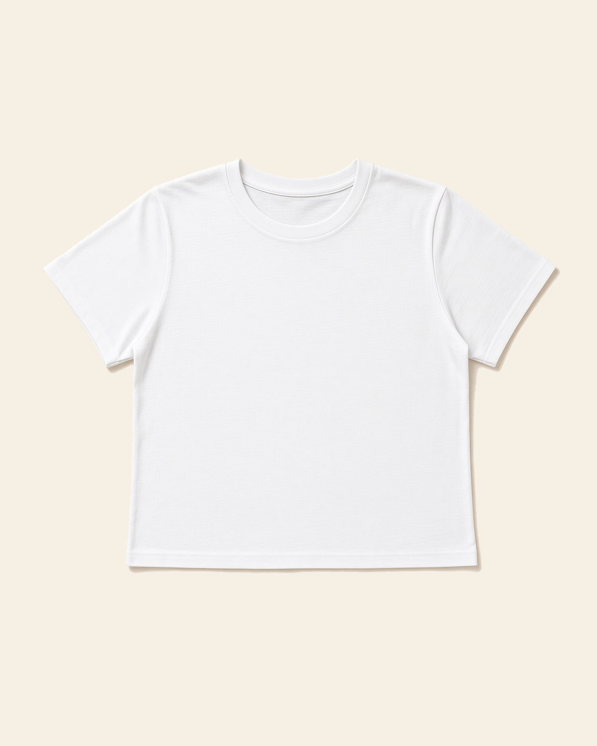 Made to Matter - Women's Modern Fit Tee, white, front