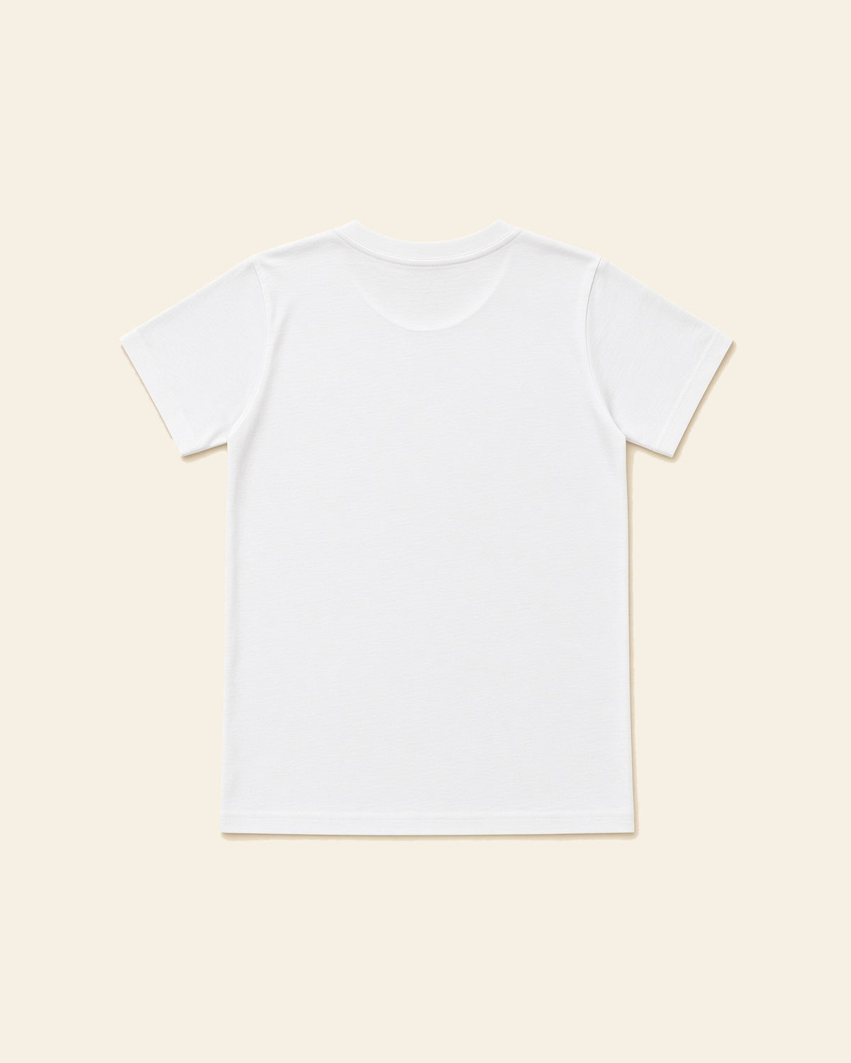The Beacon - Youth Classic Cotton Tee, white, back
