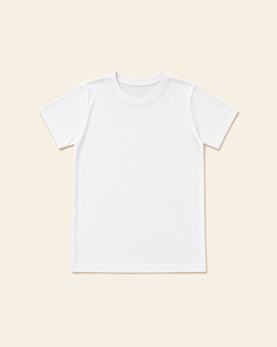The Beacon - Youth Classic Cotton Tee, white, front