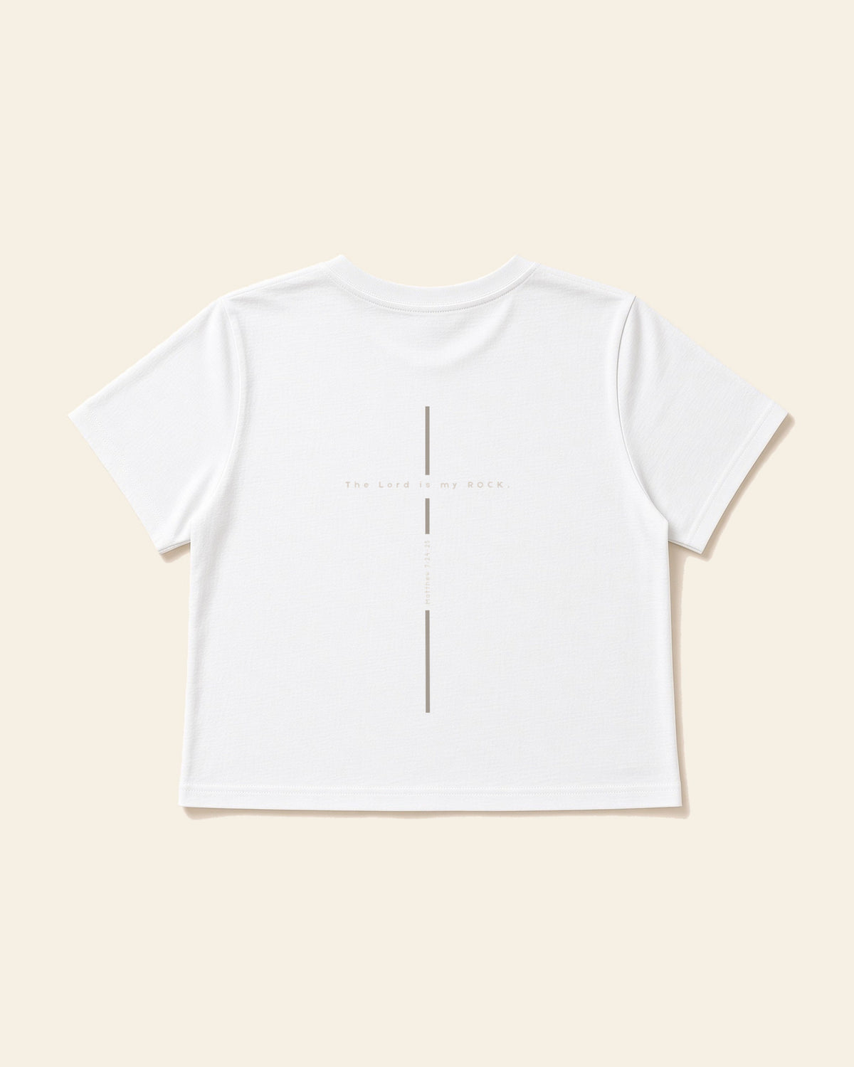 Matthew Cross - Women's Modern Fit Tee, white, back