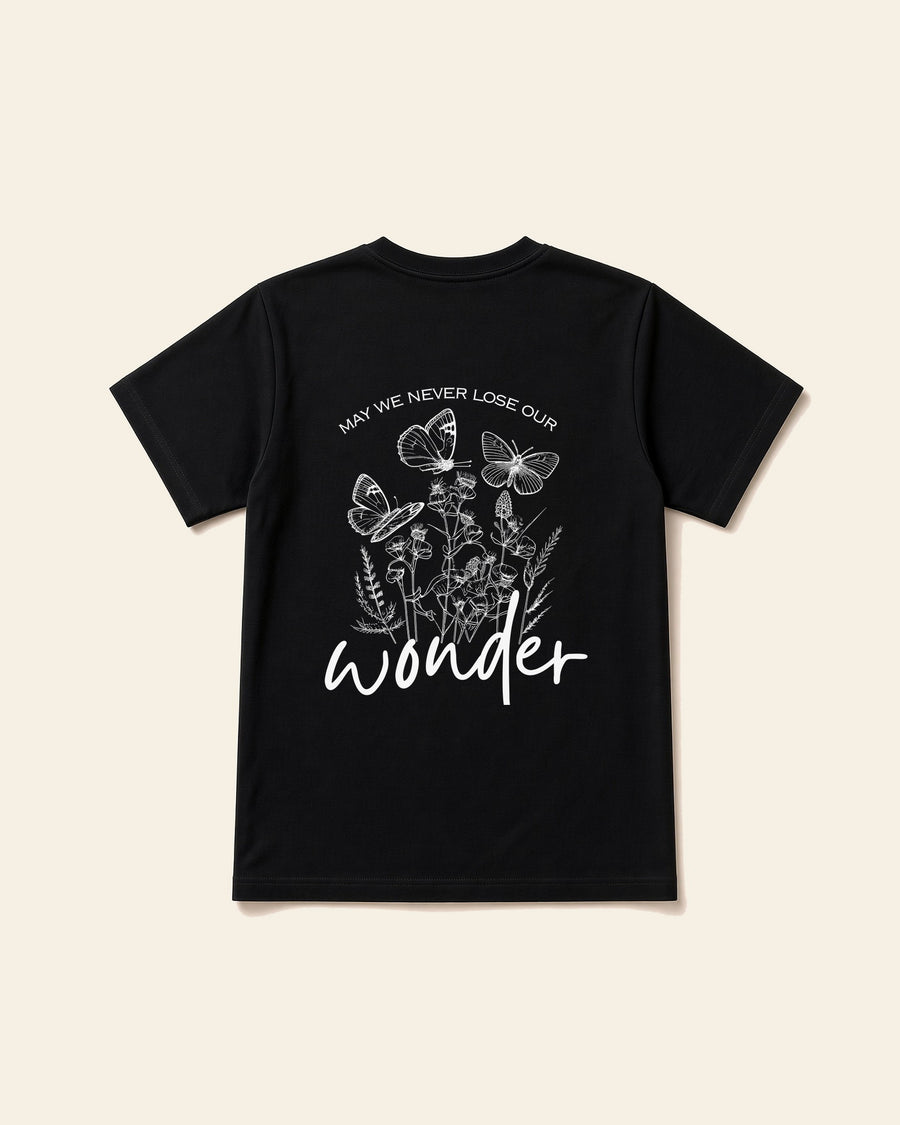 Wonder - Adult Everyday Cotton Tee, black, back