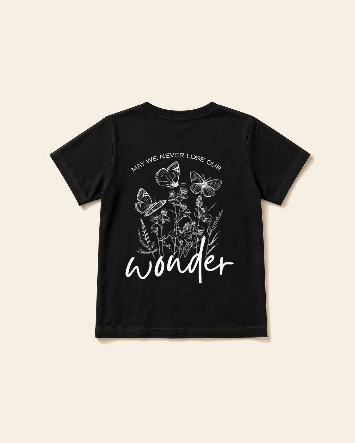 Wonder - Youth Everyday Cotton Tee, black, back