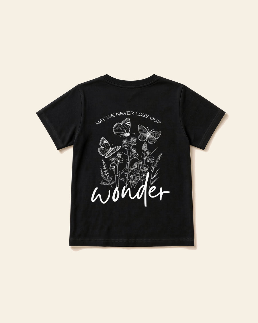 Wonder - Youth Everyday Cotton Tee, black, back