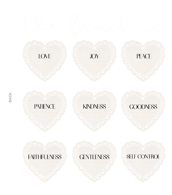 Fruit of the Spirit