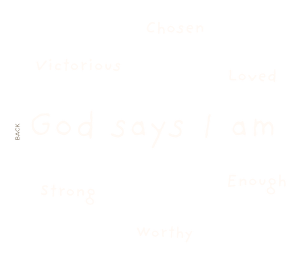 God Says I Am
