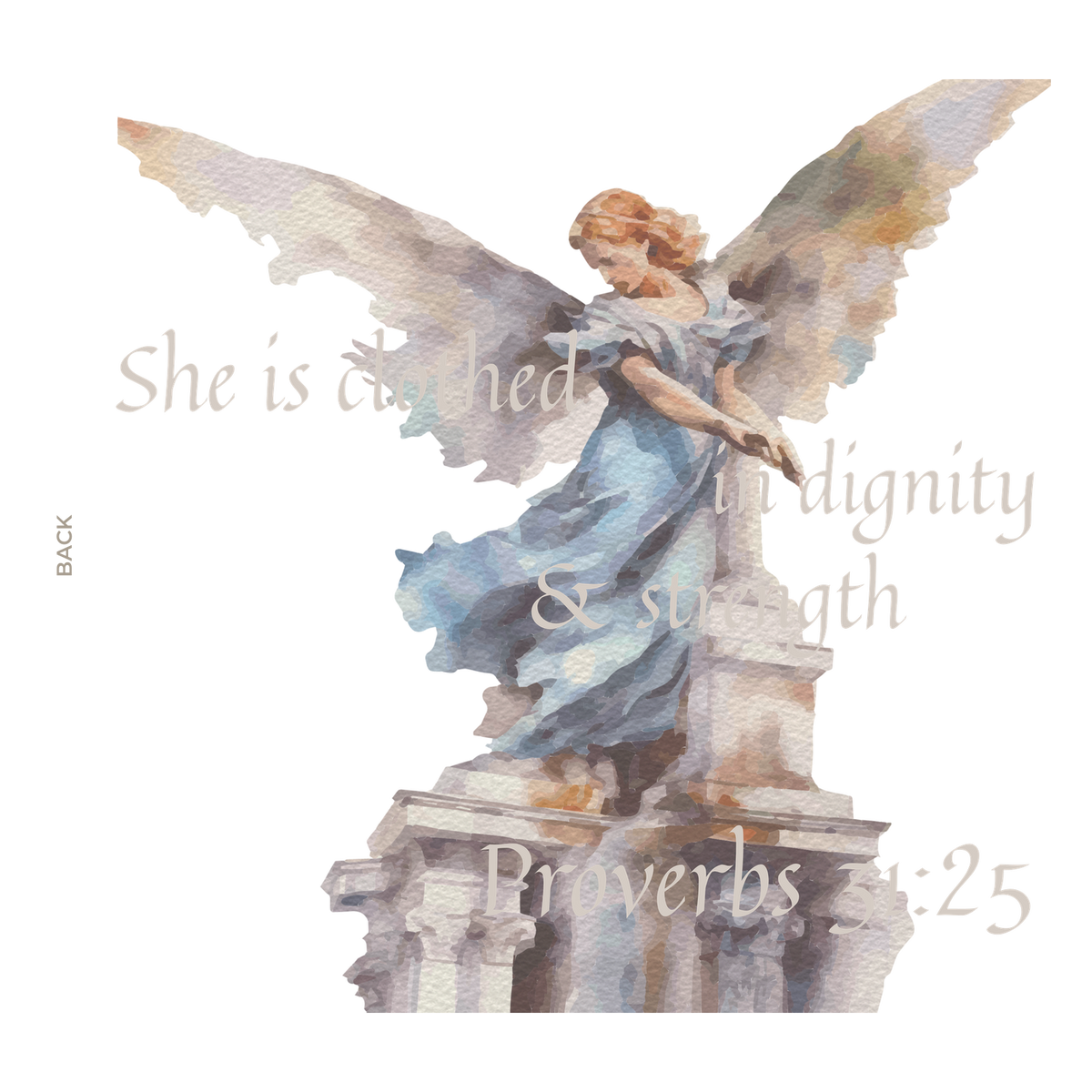 Proverbs Angel White