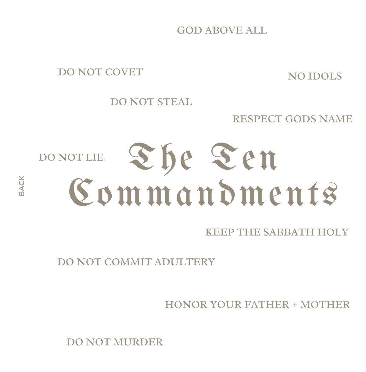 Ten Commandments